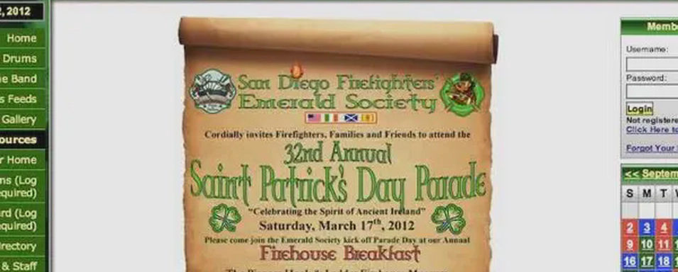 san diego firefighters emerald society