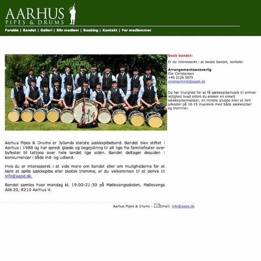 aarhus pipes and drums