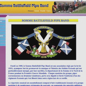 somme battlefield pipe band