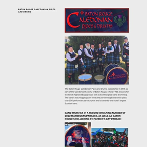 Baton Rouge Caledonian Pipes and Drums