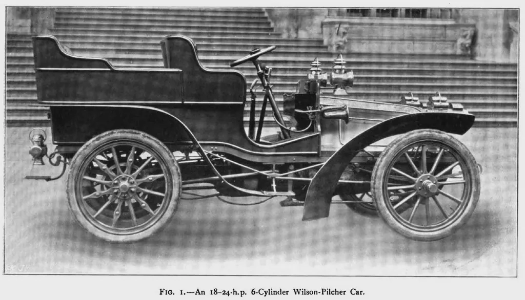 A 1904 Wilson-Pilcher Car